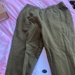 xl sage green pants